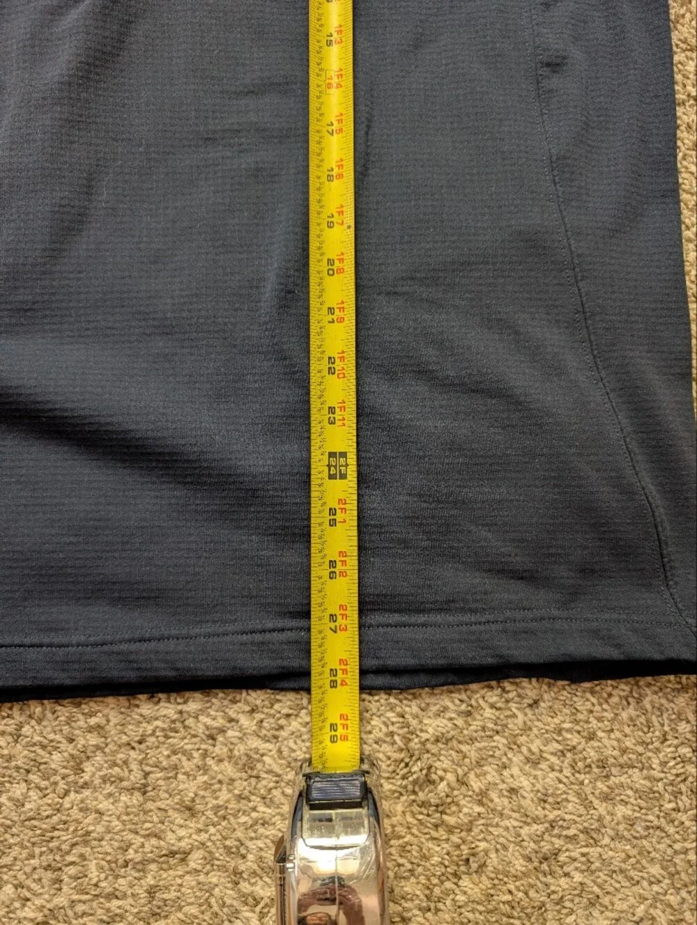 The North Face Navy Quarter-Zip Pullover With Tinney Company Embroidery Sz‎ XXL